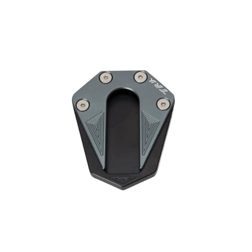 Plaque de béquille pour moto TRK 502 anti-enfoncement sol meuble
