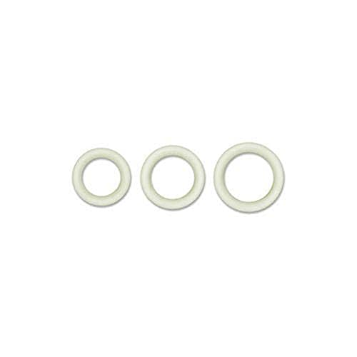 NS Novelties Firefly Halo Small Clear Cockrings Silicone