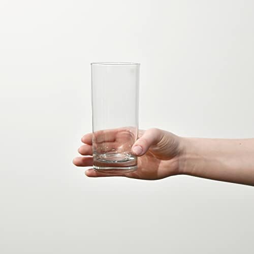 KROSNO Wysokie Szklanki do Wody, Soków i Innych Napojów | Zestaw 6 Szklanek | 350 Ml | Kolekcja Blended | Idealne do Domu, Restauracji i na Przyjęcia | Można Myć w Zmywarce