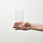Krosno Highball Glasses, Set of 6, 11.8 oz, Blended Collection, Crystal Glass, Perfect for Everyday, Multipurpose Glasses, Dishwasher Safe, Made in Europe