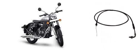 WHEEL DRIVE COMPATEBLE with Royal Enfield Bullet 350 Efi Bs4 Accelerator/Throttle Cable Classic Engine Modal