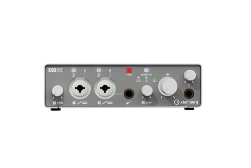 Steinberg IXO22 2x2 USB 2.0 Audio Interface with Dual Microphone