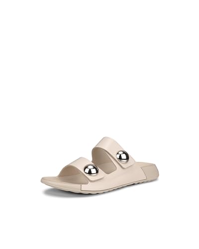 ECCO Women's Cozmo Two Band Button Slide Sandal