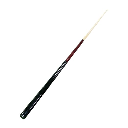Taco de billar madera 145 cm punta 14 mm negro miniatura 1