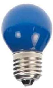 Lichtidee 5x LED Tropfen E27 blau