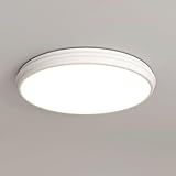 SIVAJI Paneles Luz Personalizados Modernos Lámpara Techo Metálica Minimalista Lámpara Empotrada Industrial Personalizada Iluminación con Protección Ocular para Dormitorio, Sala De Estar, Cocina,