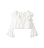 Amazon | [スナイデル] バリエレースブラウス SWFB251098IVRF | シャツ