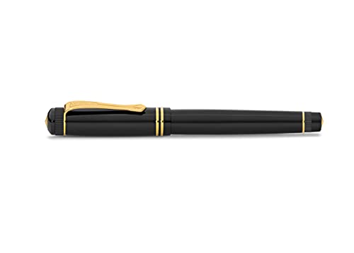 Stylo-plume doré nostalgique Kaweco DIA2 avec sa boîte cadeau élégante pour homme et femme