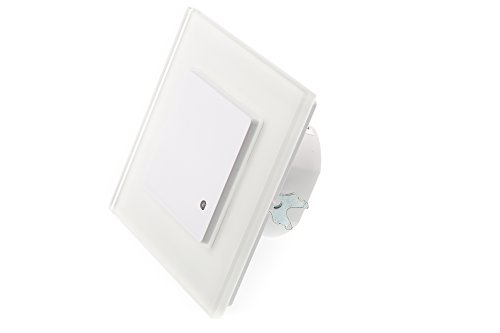 HUBER MOTION 7 HF Indoor Radar Motion Detector 180 - Suitable LED Recessed Motion Detector, Motion Sensor, Incl. Glass Frame, 3-Wire Technology - Image 2