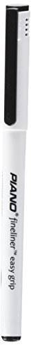 Piano Fineliner 0.3mm Ink Pen- Black Pack of 10