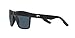 Costa Del Mar Mens Paunch XL Square Sunglasses, Matte Black/Grey Polarized-580P, 59 mm