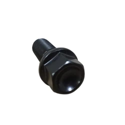 Pernos de rueda BMW para evitar roscas pasadas, kit de tuercas de acero negro m3 528 740 4