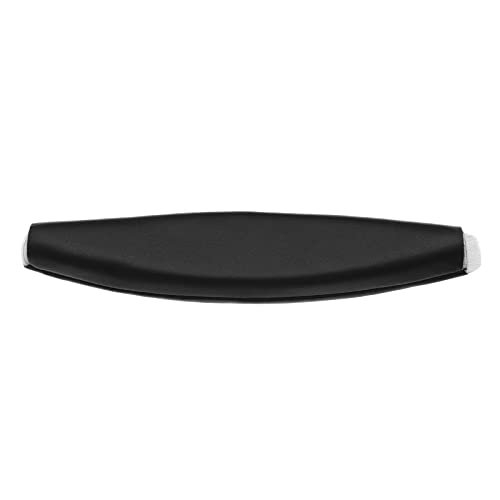 Almohadilla de repuesto para diadema compatible con Bo-se QuietComfort 2/QuietComfort 15 auriculares de piel proteica, almohadillas para reparación de auriculares, color negro Cover