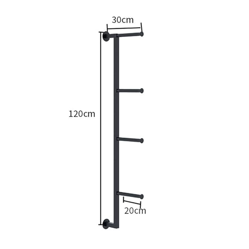 Perchero de pared para ropa interior y expositor de tiendas multifuncional 3