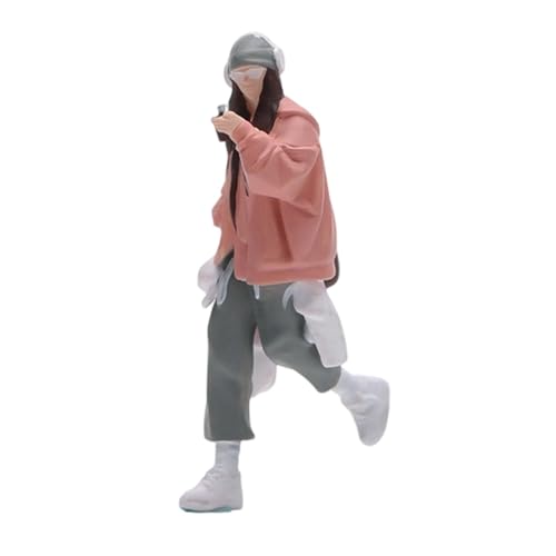 CoudarTitie Figurine Miniature de Fille à L'échelle 1/64, Figurines Miniatures, Trains Miniatures, Figurines Architecturales Peintes, Figurines en Résine,...