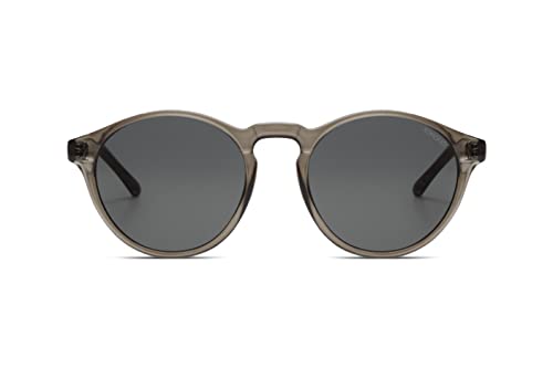 KOMONO Devon Musk Unisex Round Bio Nylon G850 Sunglasses for Men and Women with UV Protection and Scratch-Resistant Lenses