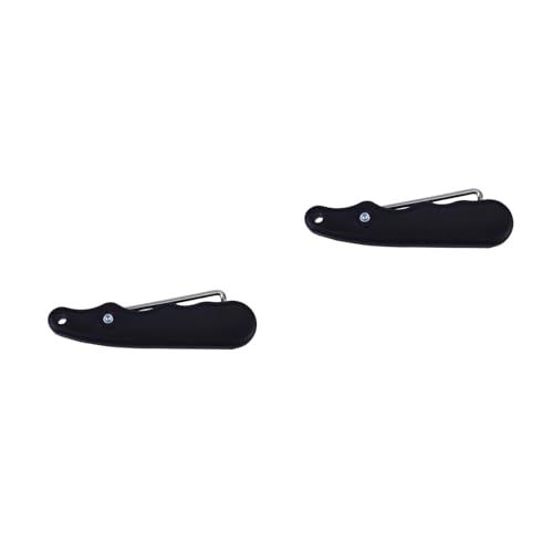 Toddmomy Tendeur De Lacets Professionnel En Acier Inoxydable Outil Pliable Pour Lacets De Patins À Glace - Confort Et PréCision Pour Hockey Sur Glace Noir