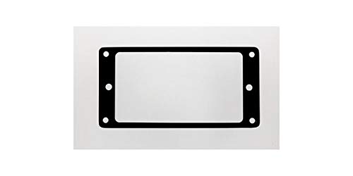 ALLPARTS (I[p[c) PC-0741-003 Black Flat Profile Humbucking Pickup Ring Set