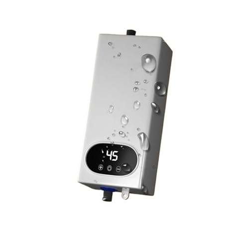 Termo Electrico, Calentador De Agua Caliente De 5500W, Calentador De Agua Instantáneo Sin Tanque, Termostato, Calentador De Inducción, Calentadores Eléctricos Táctiles Inteligentes, Ducha Automática,