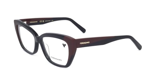 Image of FERRAGAMO Eyeglasses SF 2938 N 051 Black Burgundy