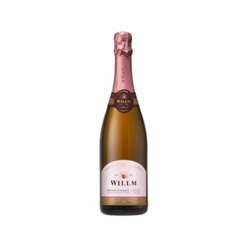 Willm Crémant d'Alsace Brut Rosé, Spumante Francese Rosato, 12% 750 ml
