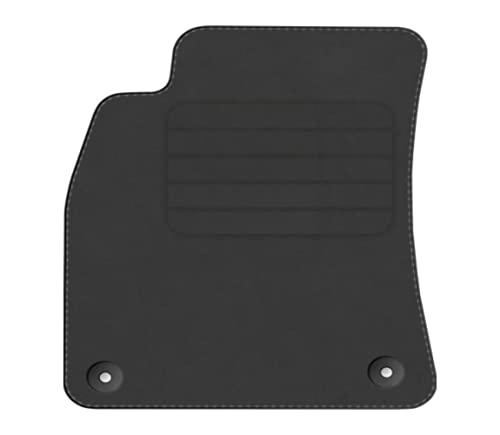 Alfombrillas de velour para Audi A5 F5 Sportback 2019 a medida con fijaciones