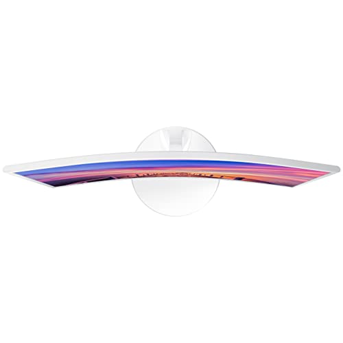 Image of SAMSUNG CF391 27 inch Full HD Curved Widescreen LED Monitor, White - 1800R, FHD 1920 x 1080, 4 ms, 16:9, 3000:1, HDMI, D-Sub and Headphones Inputs