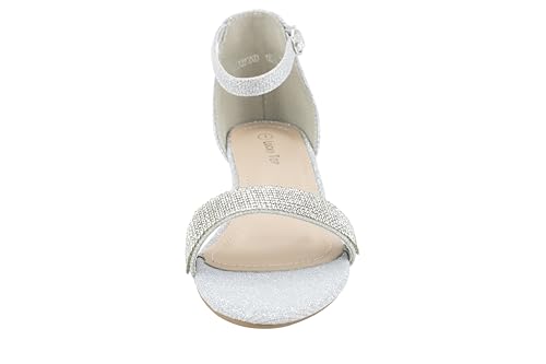 Image of Lucky Top Girls Dress Sandal Low Heel Ankle Strap