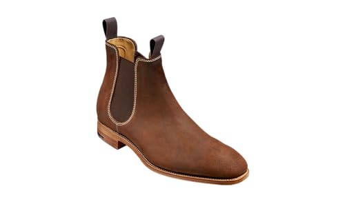 Image of BARKER Mansfield Handcrafted Men's Chelsea Boot - Premium Handmade Leather Chelsea Boots for Stylish Comfort