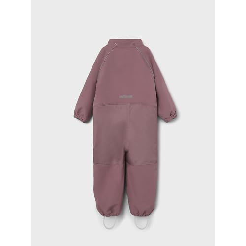 NAME IT Unisex Nmnalfa Softshell Suit Solid Fo Noos Jacke, Wistful Mauve, 92 EU