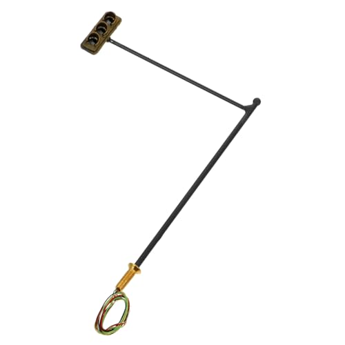 HAPINARY Mini House Supply Simulated Light Models Railroad Light Model Table Ornament Made of Abs Metal