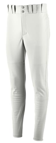 Mizuno Boys' Youth Premier Pro Tapered Pant, White