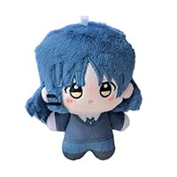 Zhongkaihua Yamada Ryo Plush Figure Pillow Pendant 10CM Yamada Ryo Anime PP Cotton Cushion Soft Stuffed Furry Car Keychain Bag Home Sofa Decoration