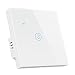 Produktbild ZigBee 3.0 Lichtschalter, TEEKAR Voice APP Control Smart Alexa Wandschalter Kompatibel mit Alexa und Google Home, Smart Touchscreen Lichtschalter mit Timing Function-ZigBee Gateway Required