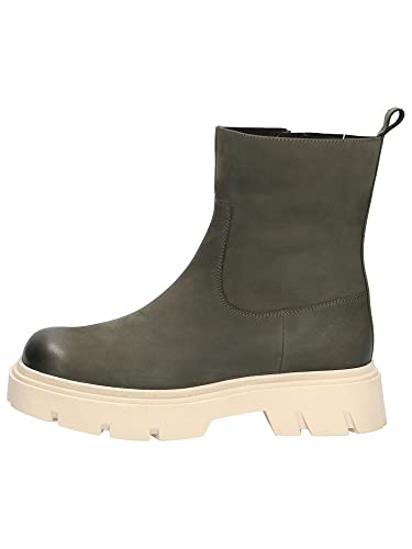 Caprice Leder Stiefelette mit Absatz Grün 25472 – Ansicht 4