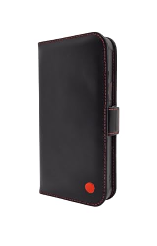 Étui pour iPhone 13 en cuir avec béquille pour regarder vos vidéos