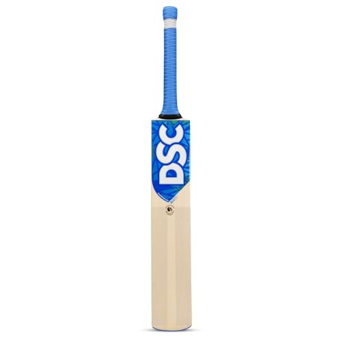 Batte de cricket DSC BLU 11 saule du Cachemire pour maîtriser vos frappes