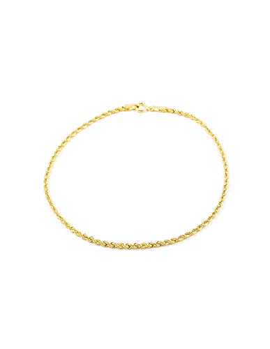 Certificato di garanzia Monde Petit Bracciale salomonico 1.65 mm - oro giallo 18k (750) - Scatola Regalo - Certificato di garanzia