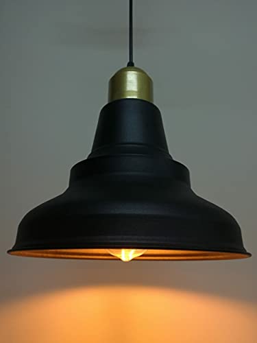 Rsylight Retro Metal Sarkıt Avize Rustik Tekli Sarkıt Siyah Cafe Mutfak Aydınlatma Siyah RYS000130