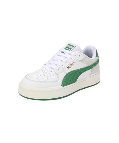 PUMA Tenis unisex Ca Pro Suede Fs, Blanco y verde., 44.5 EU