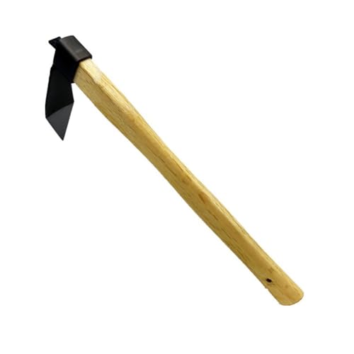 Azada de acero carbono para jardín mano miniatura 1