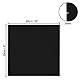 Belle Vous 14 Stk Leere Schwarze Leinwände zum Bemalen – 20 x 20 cm – Vorgespannte Kleine Leinwand – Schwarze Leinwand für Acrylfarben, Ölgemälde, Skizzen und Zeichnungen