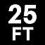 25 Feet