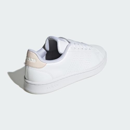 Image of adidas Womens Advantage Lace Up Sneakers Shoes Casual - White