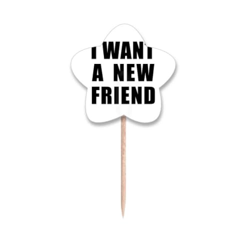 Cure-dents I Want A New Friend fini les buffets tristes Art Déco