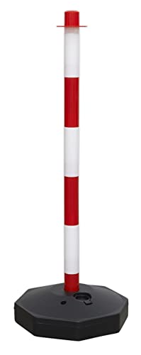 Sealey RWPB01 Red/White Post with Base