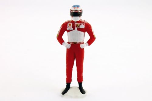 Figurine Michael Schumacher F1 1/43 Ferrari 1997 pour décoration bureau passionné