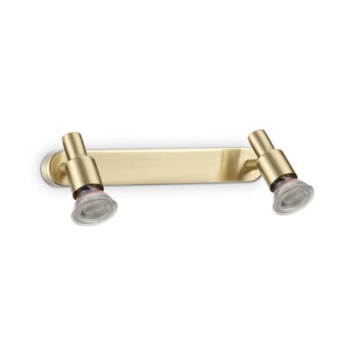Foco moderno orientable SL02 y aplique contemporáneo de dos luces