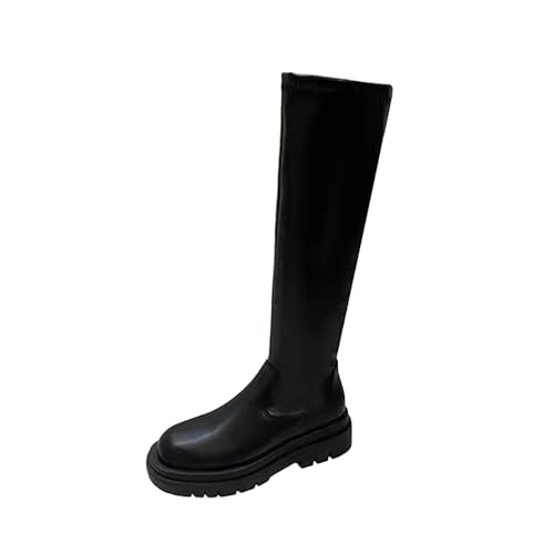 Bottes basses femme bout rond talon compensé noir marron unie automne hiver