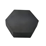 YJQHODY Sechseckige Siliziumkarbid-Keramikplatten, Versuchsplatten for die Komponentenherstellung, 1 Stück(30x5mm)